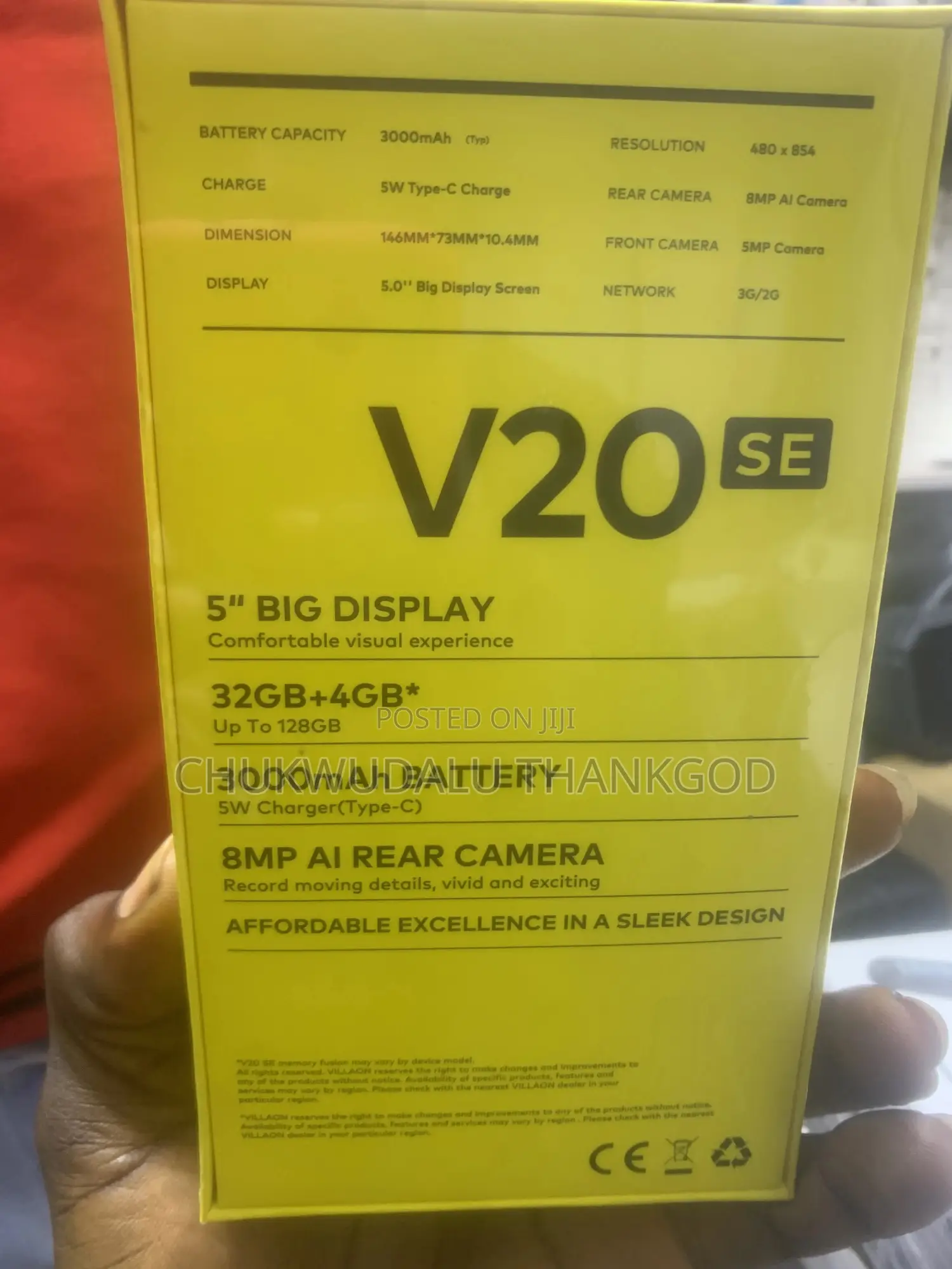 New Villaon V20 32 GB Gray