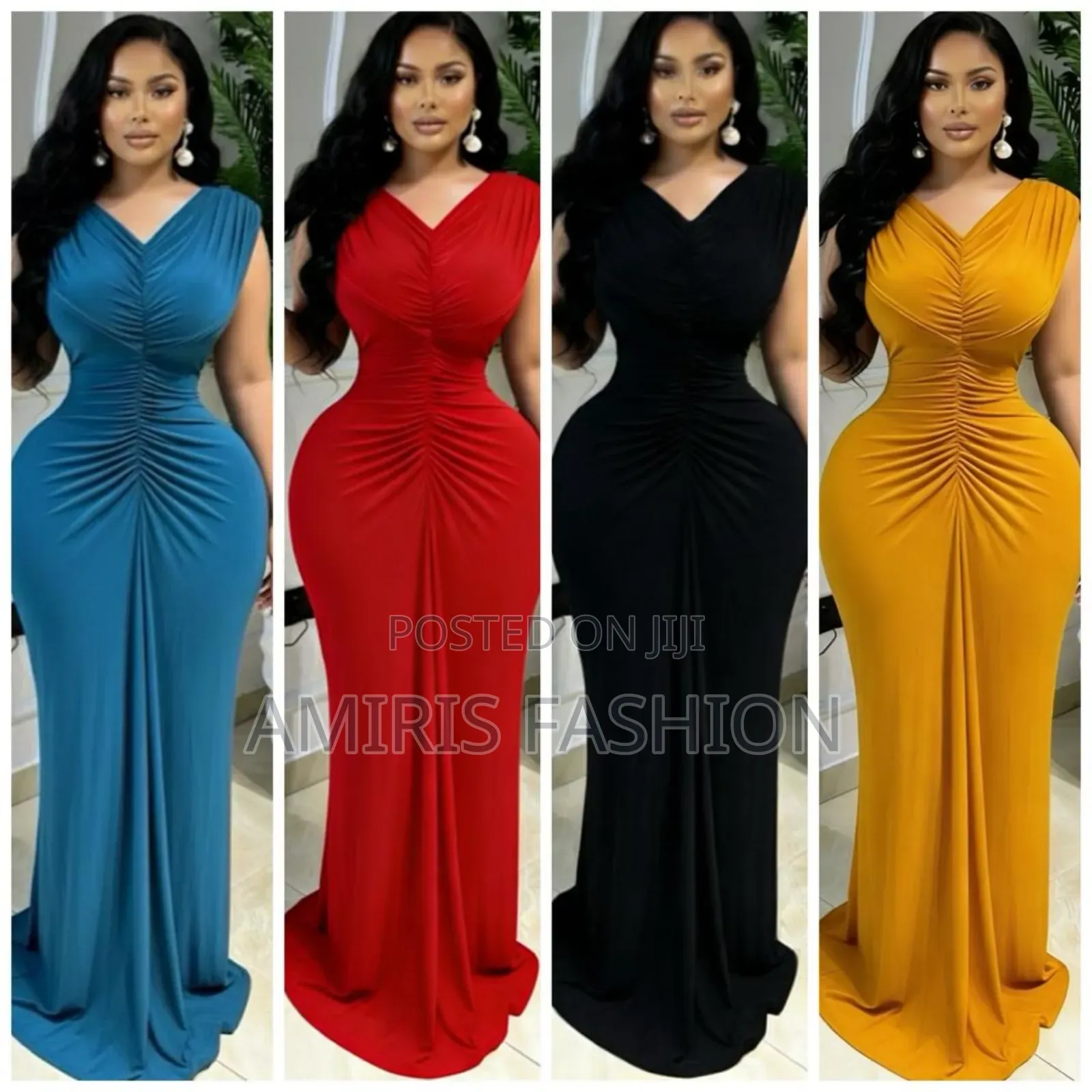 Open Tummy Sexy Long Gown