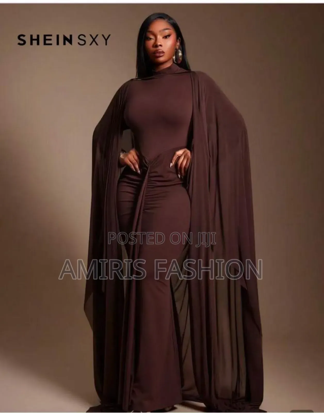 Open Tummy Sexy Long Gown