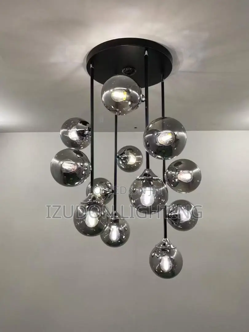 12ball Back Glass Luxury Light