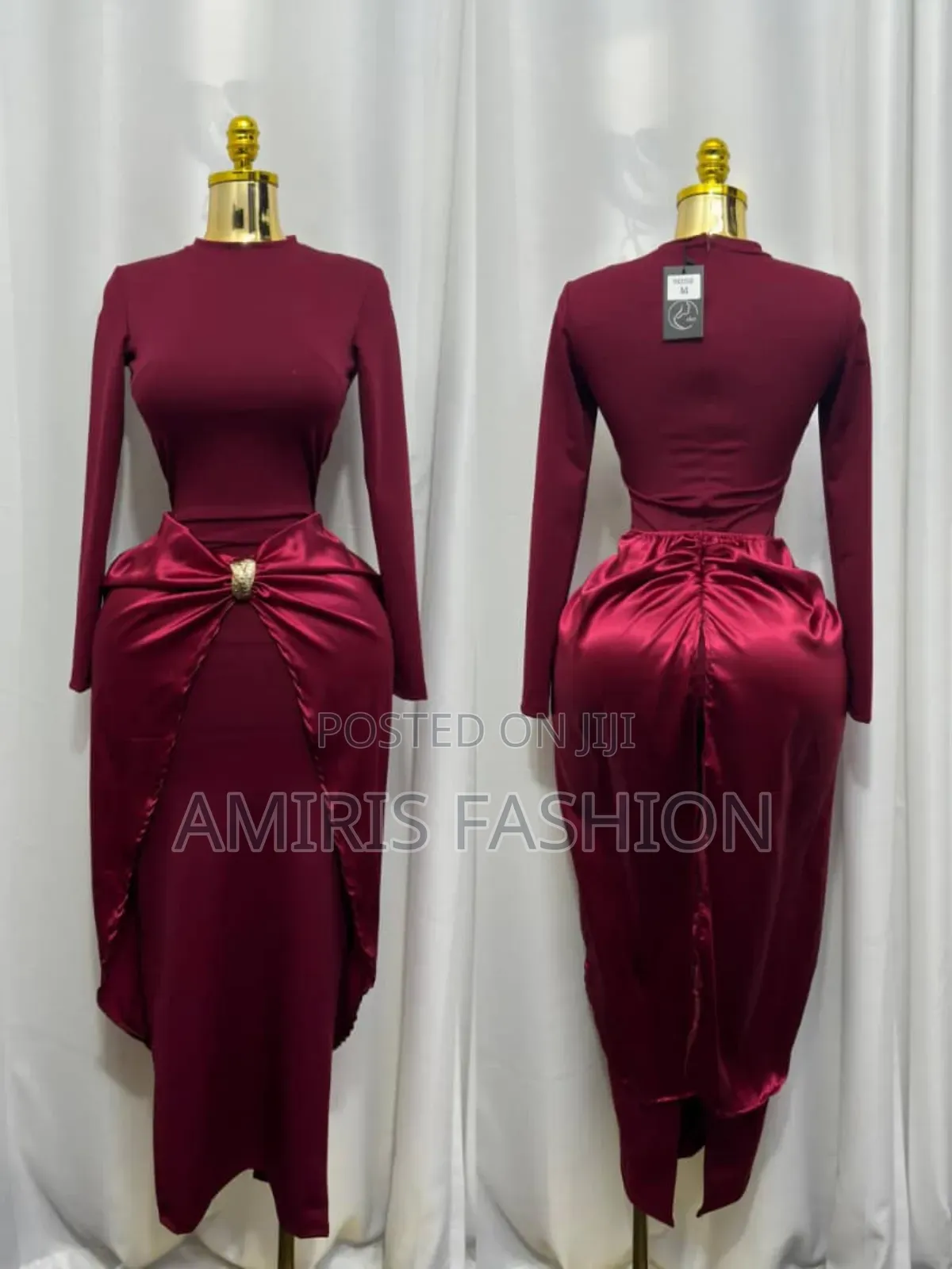 Open Tummy Sexy Long Gown
