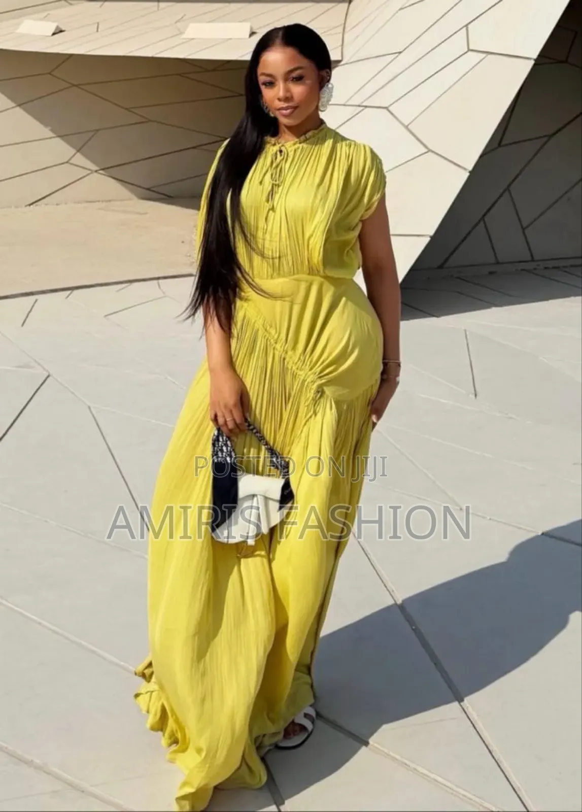 Open Tummy Sexy Long Gown