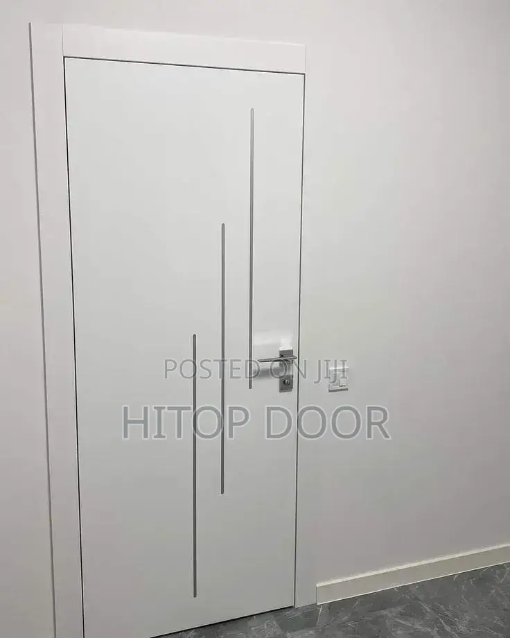 Hitops HDF Door Perfect White in Colour With Frame and Architrave