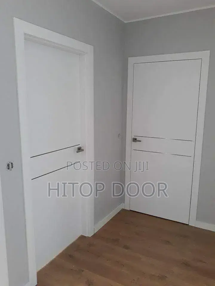 Hitops HDF Door Perfect White in Colour With Frame and Architrave