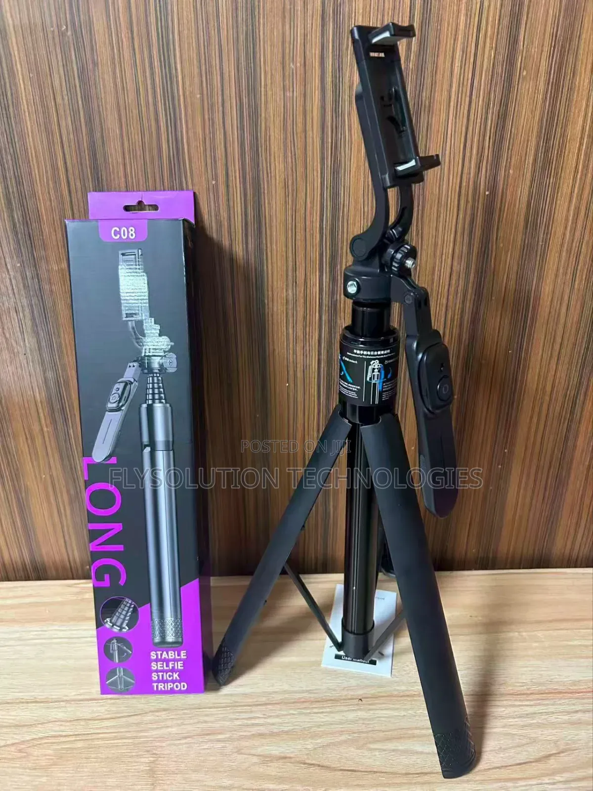 Long C08 Stable Selfie Stick Tripod Stand