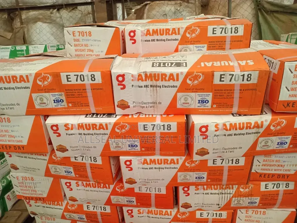 Samurai E7018 Low Hydrogen Electrode 20kg (Nous Parlons Français)
