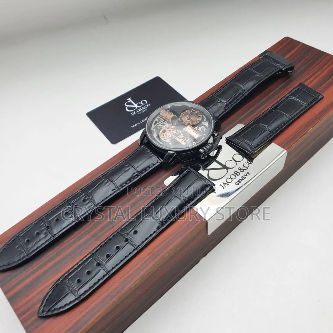 Jacob and Co Quality Luxury Men Automatic Engine Wristwatch