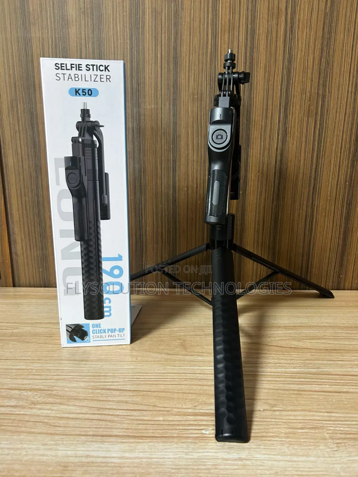 One Pop Up Sturdy Selfie Stick Tripod Stand -