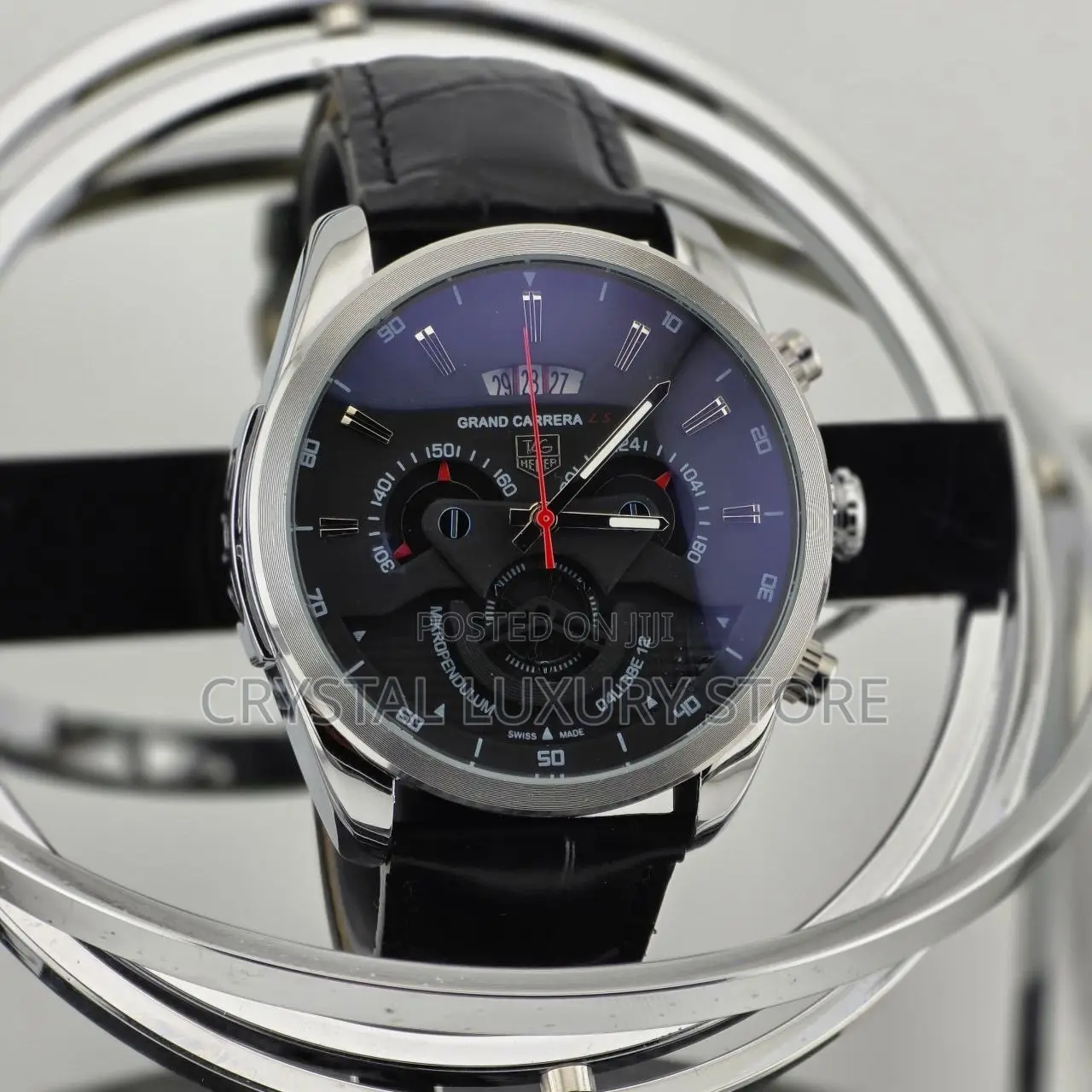 Carrera Quality Genuine Leather Wristwatch