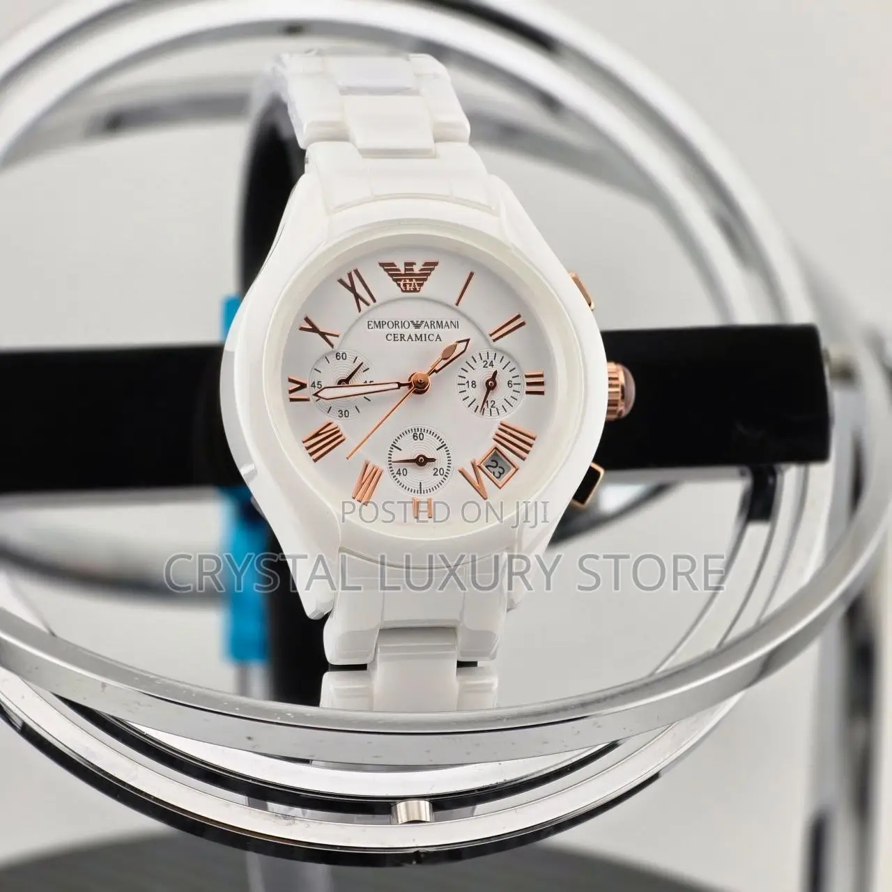 Emporio Armani Quality Men Chain Strap Wristwatch