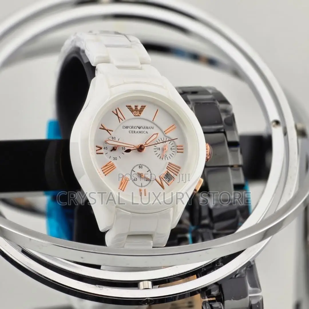Emporio Armani Quality Men Chain Strap Wristwatch