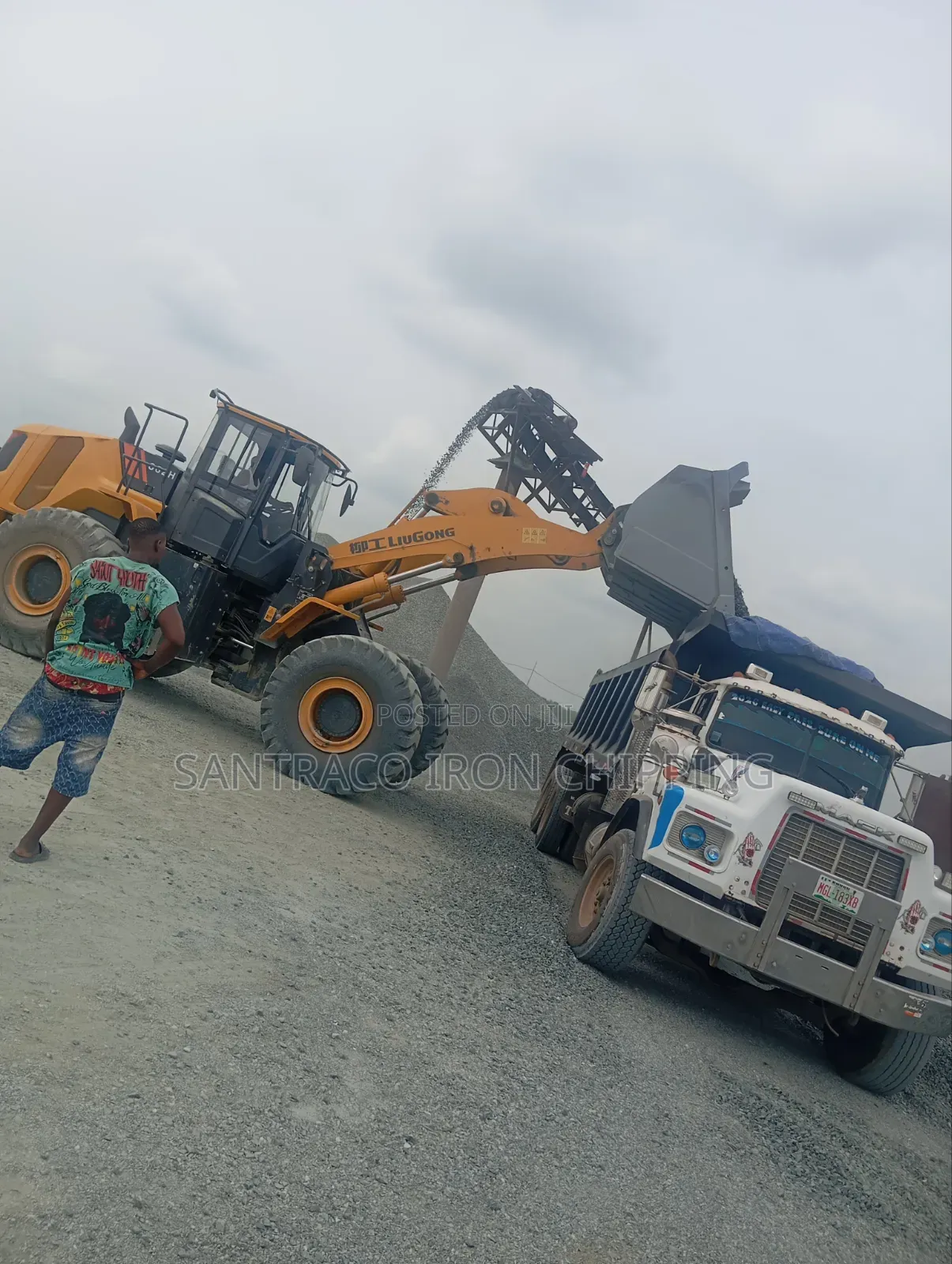 Iron Black Chippings and Granite for Building Materials