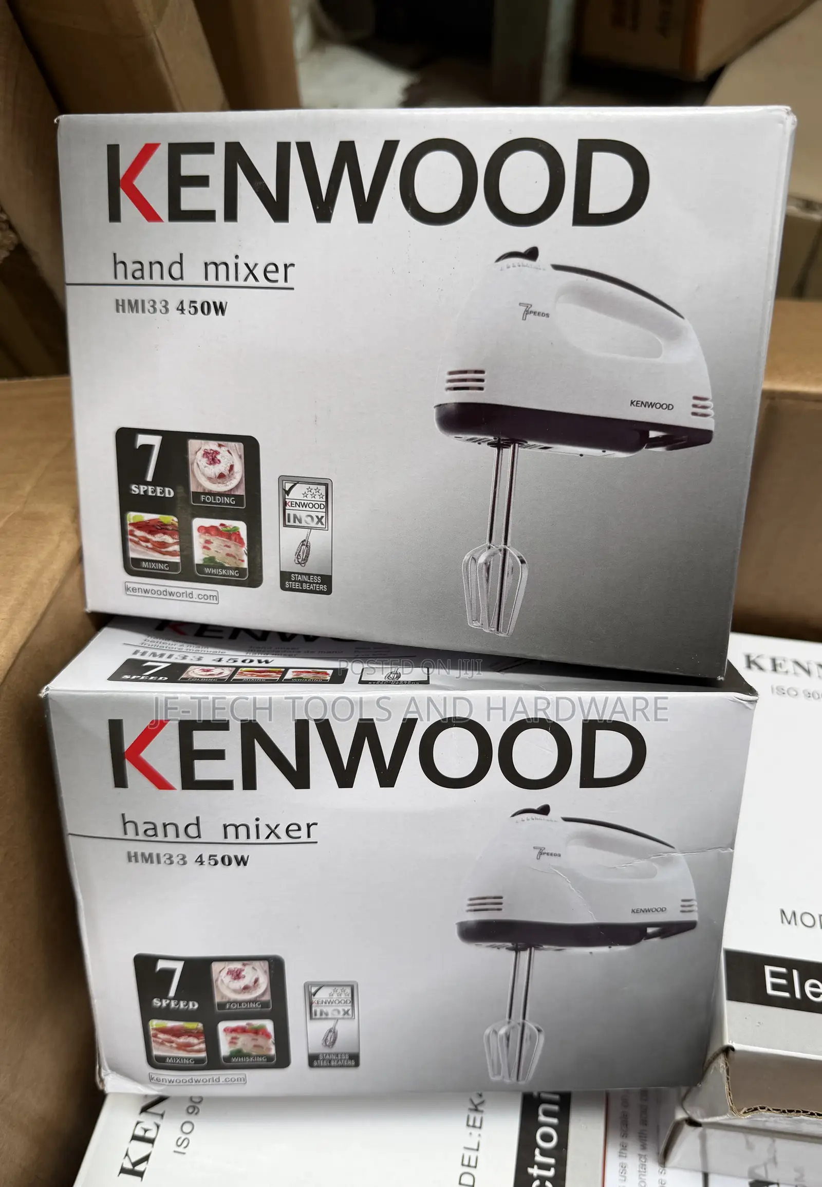 Kenwood Hm133 Hand Mixer 7 Speeds 450w Motor.