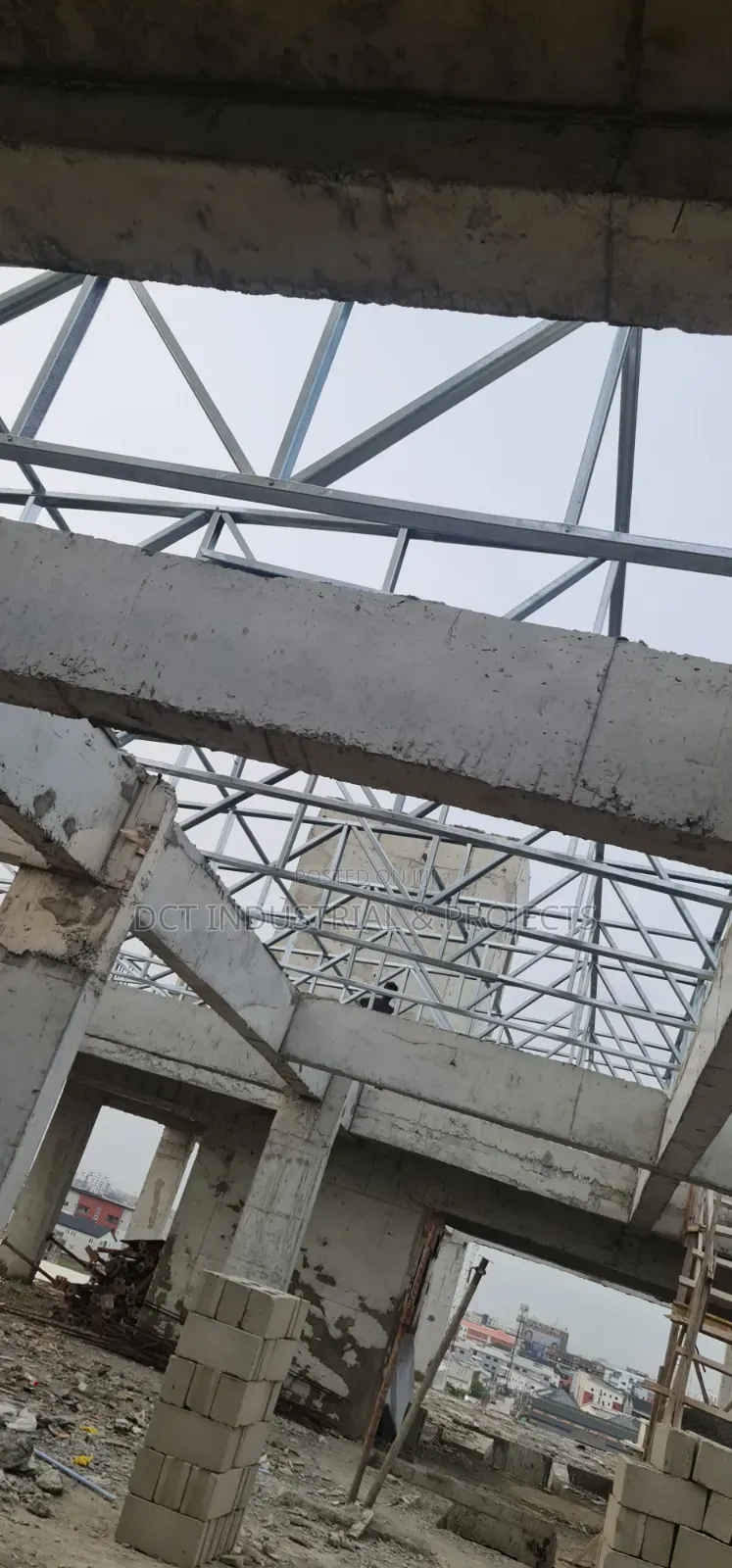 Galvanized Roof Trusses Fabricator / LGS