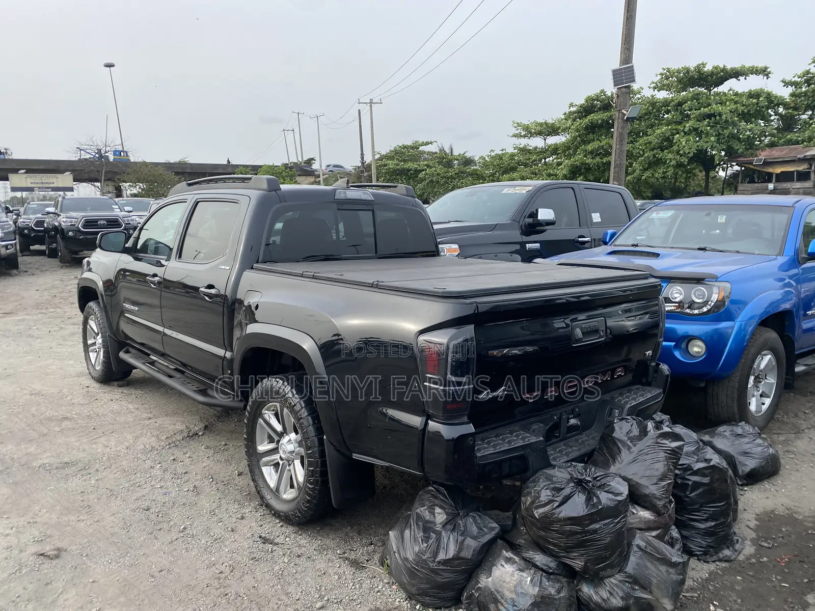 Toyota Tacoma Limited 2018 Matt Black