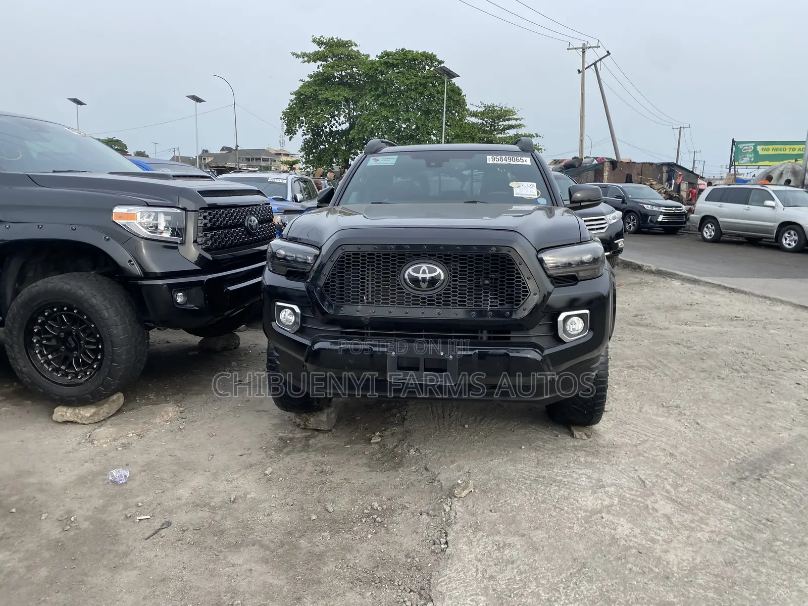 Toyota Tacoma Limited 2018 Matt Black