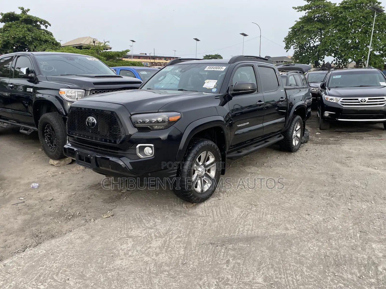 Toyota Tacoma Limited 2018 Matt Black