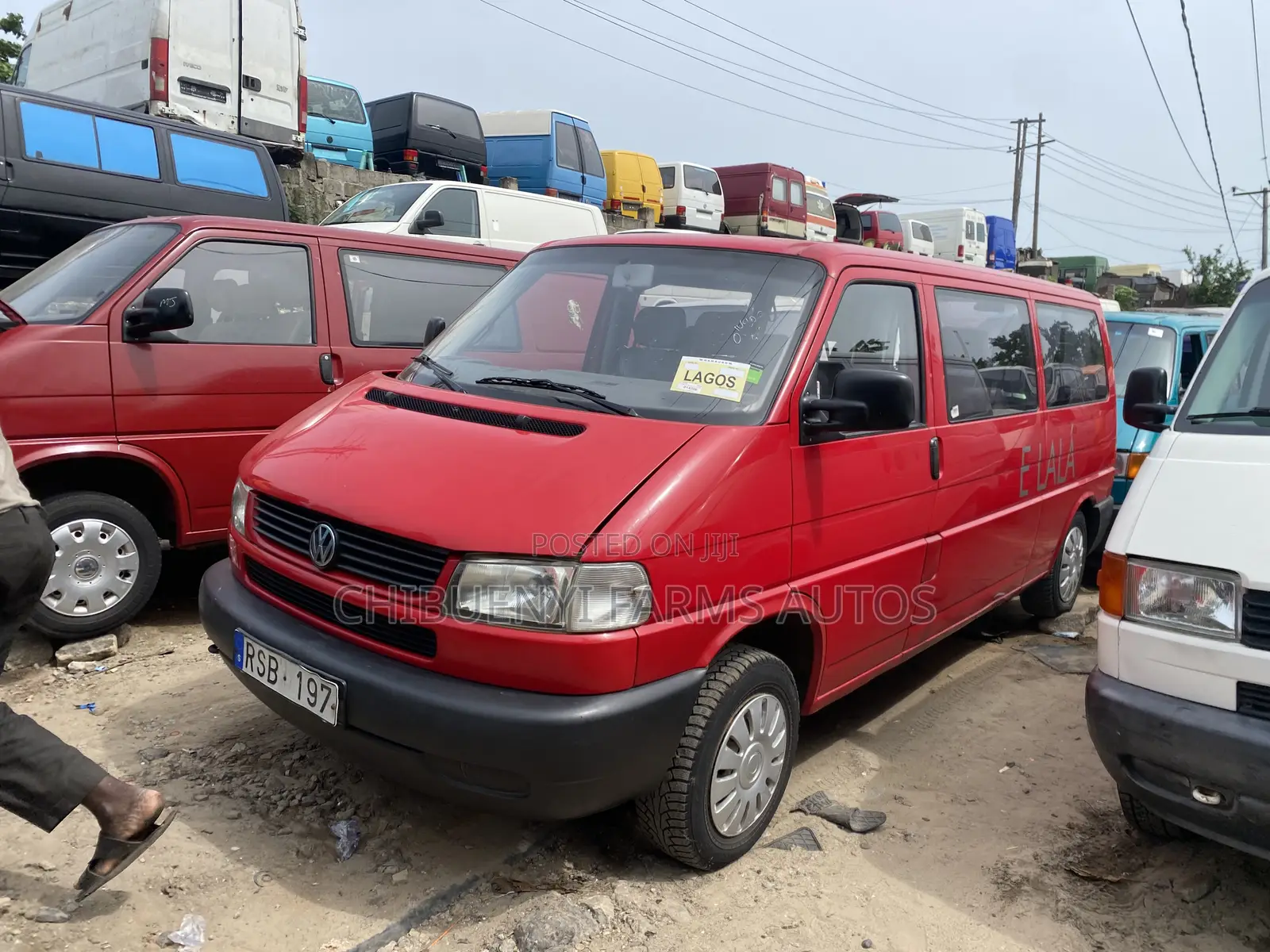 Volkswagen Transporter 2005 Red