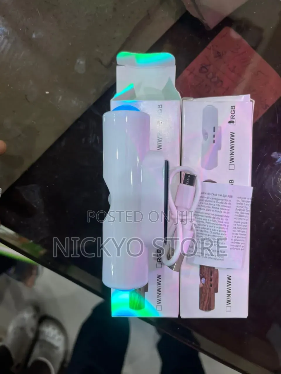 Rechargeable RGB Wall Light (Double-Sided Ambient Lamp)