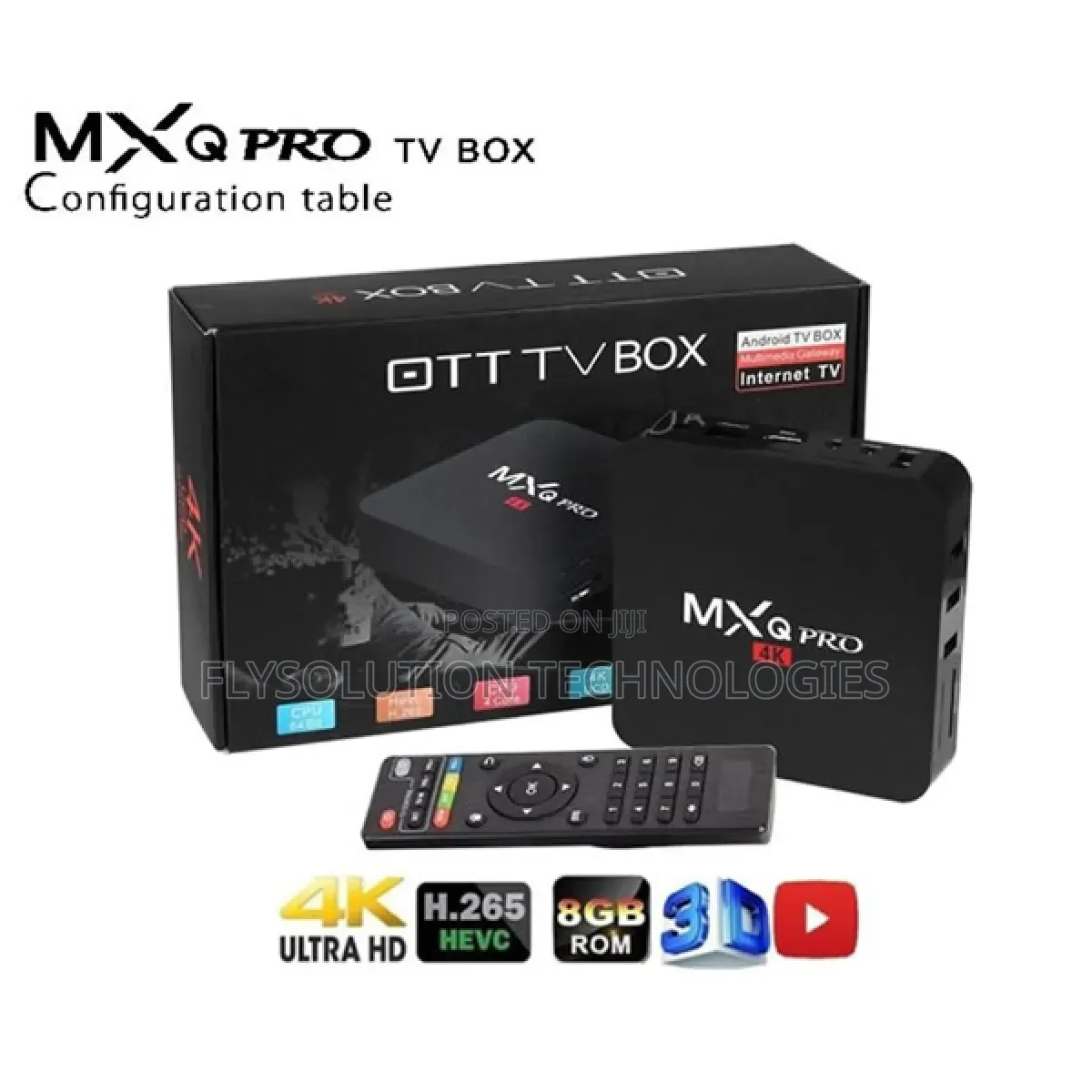 MXQ Pro 8gb Ram 128gb Rom Wifi Android Streaming Tv Box