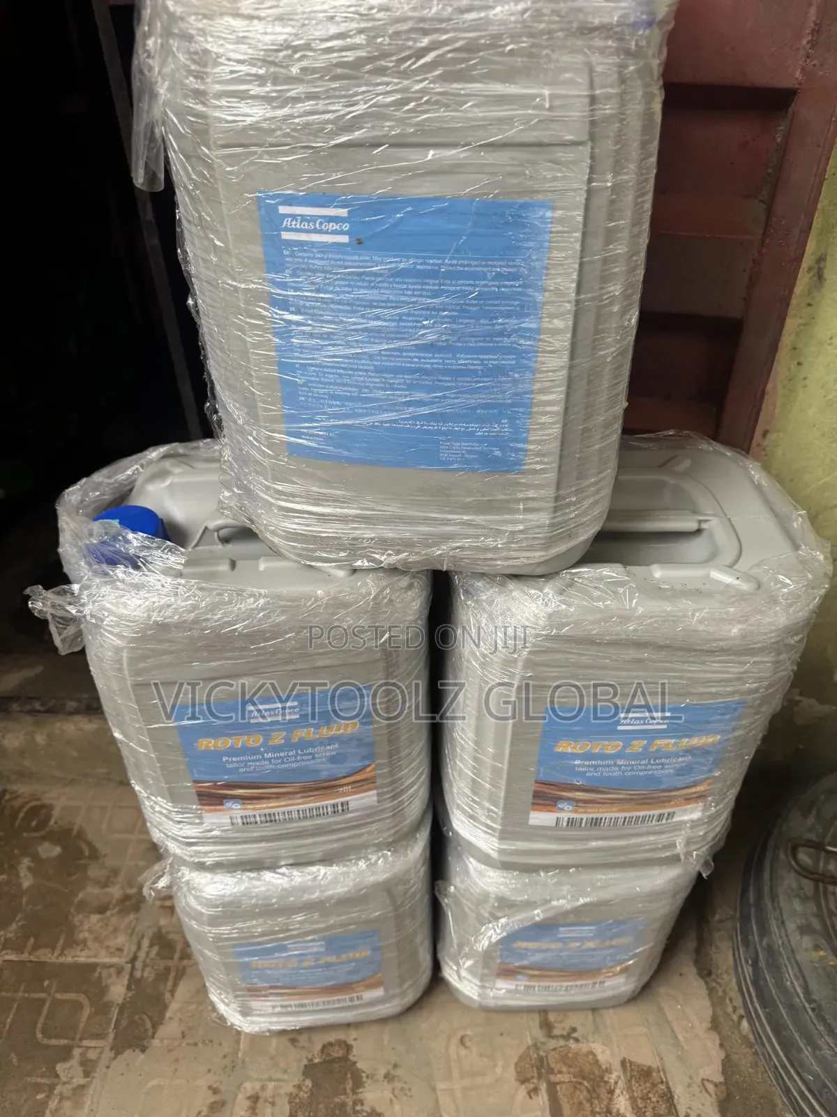 Atlas Copco Roto Z Fluid Premium Rotary Compressor Oil 20l