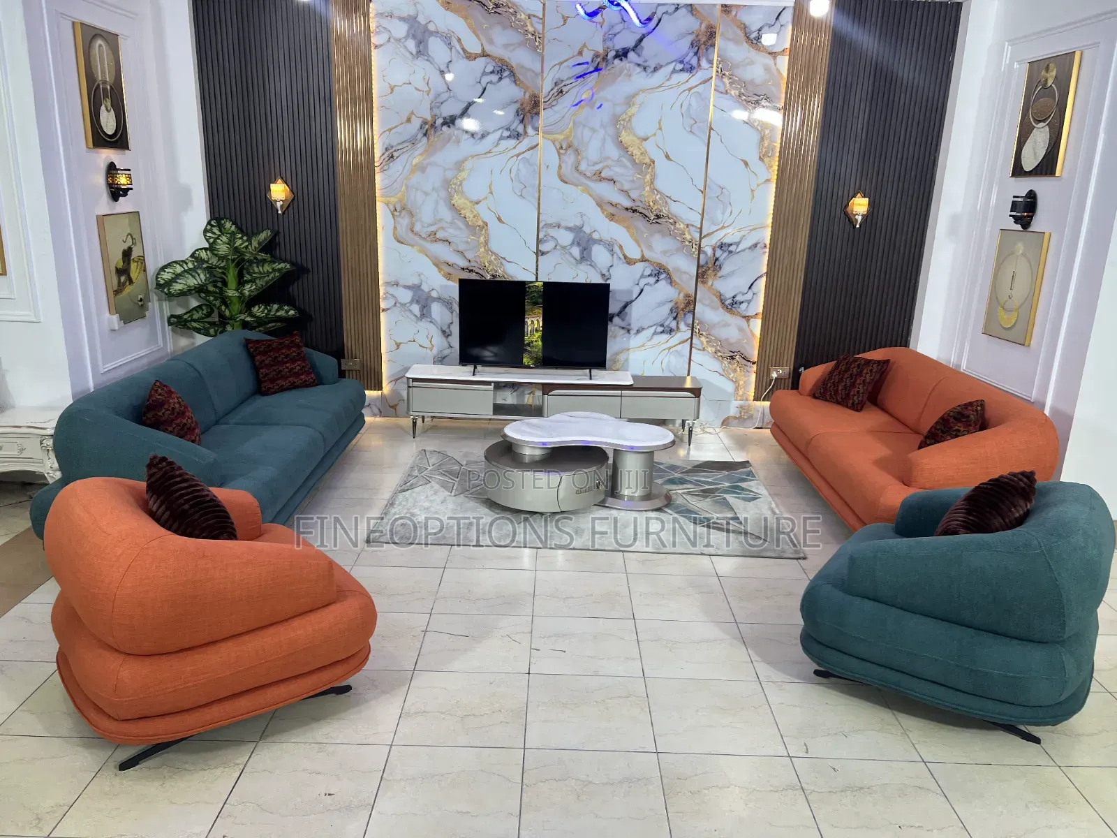 The Horizon Dual Tone Sofa