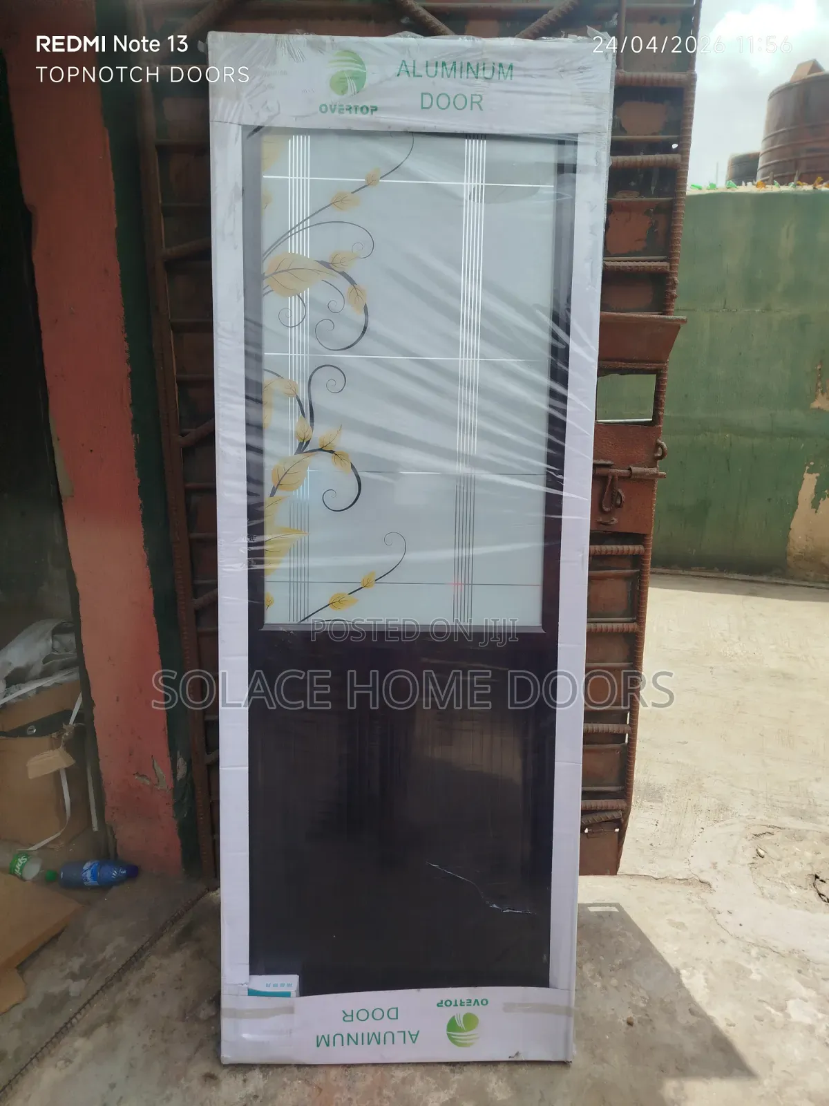 Aluminium PVC Toilet Door