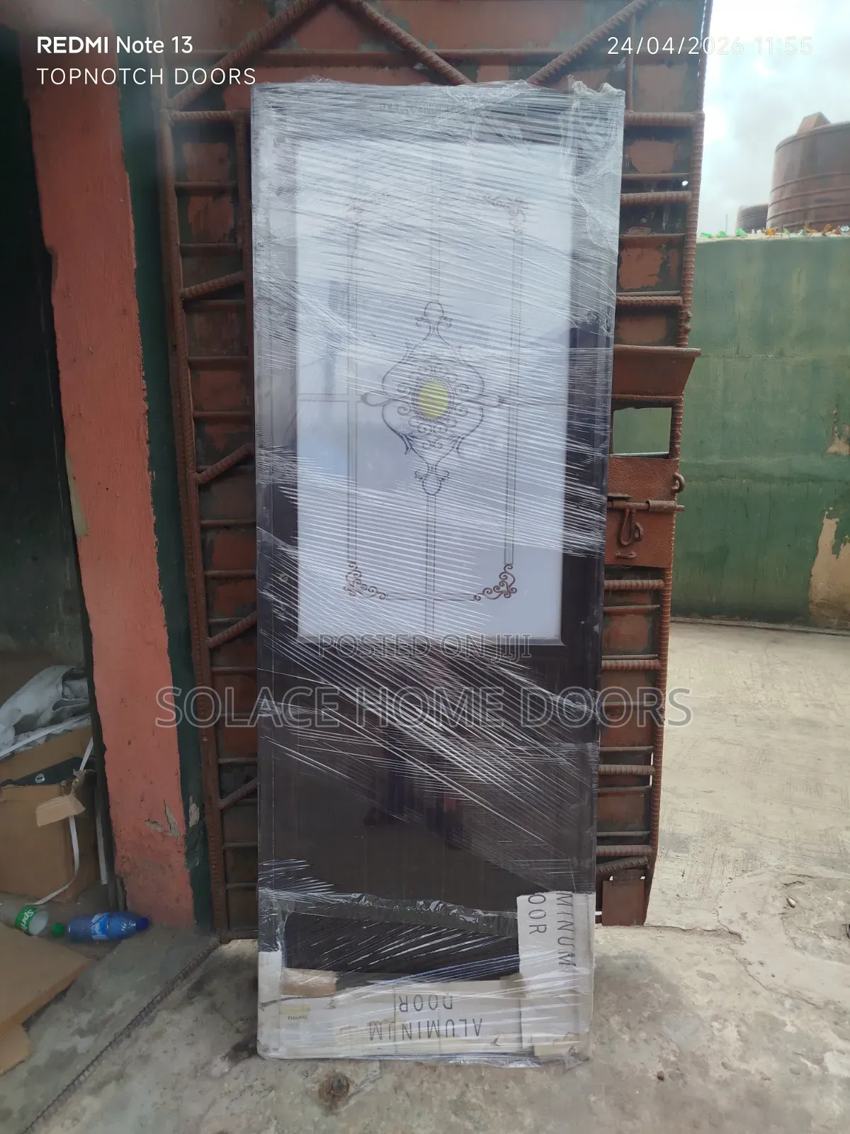 Aluminium PVC Toilet Door