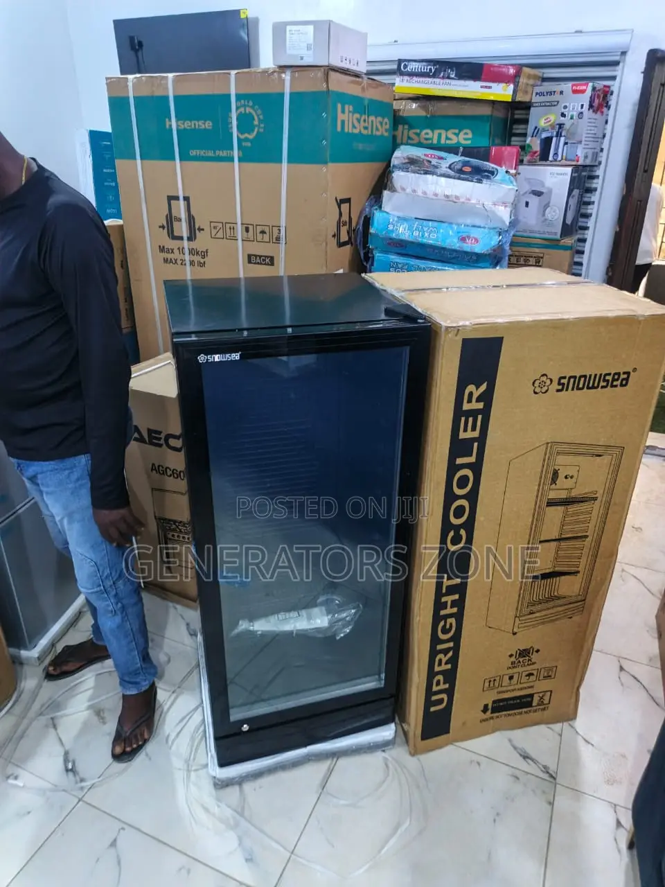 Snowsea Lc-270 Vertical Chiller 270l Capacity