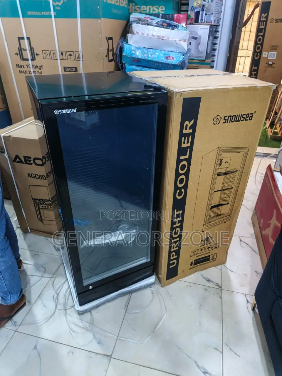 Lc-270 Snowsea Tall Chiller 270l Storage