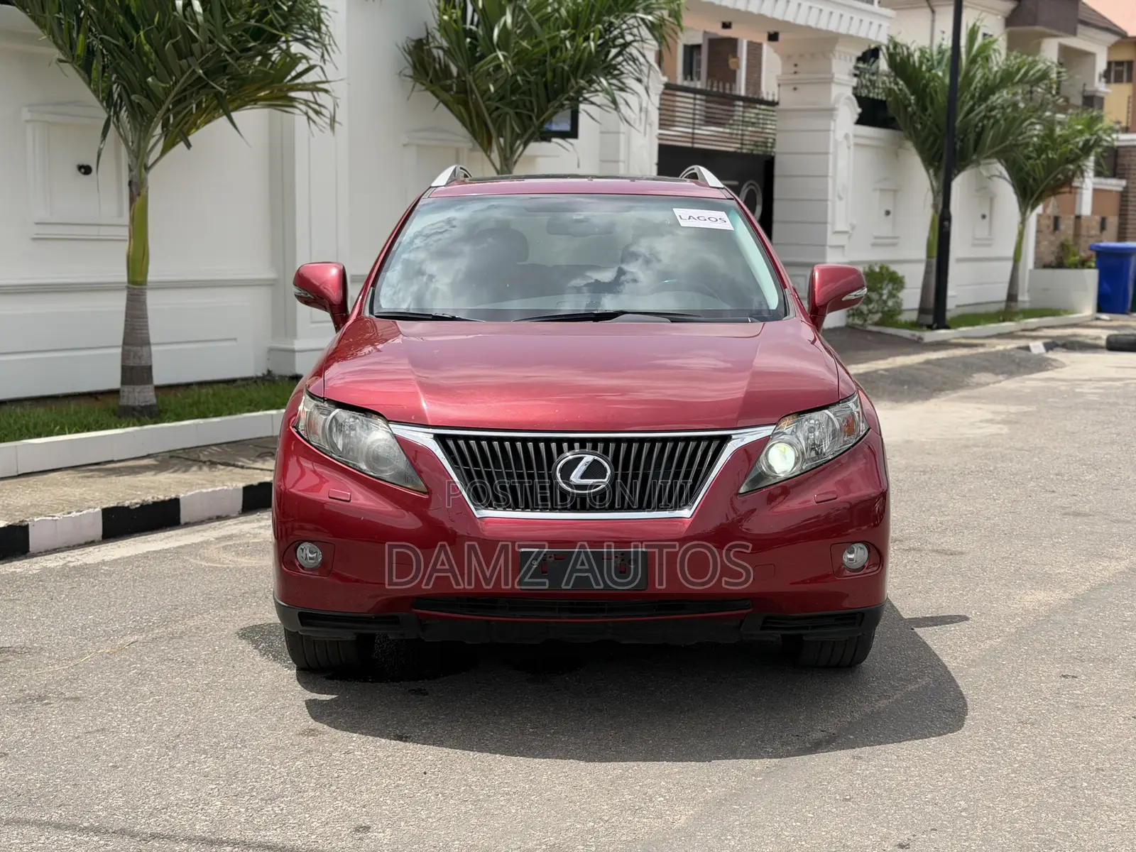 Lexus RX 350 AWD 2012 Red