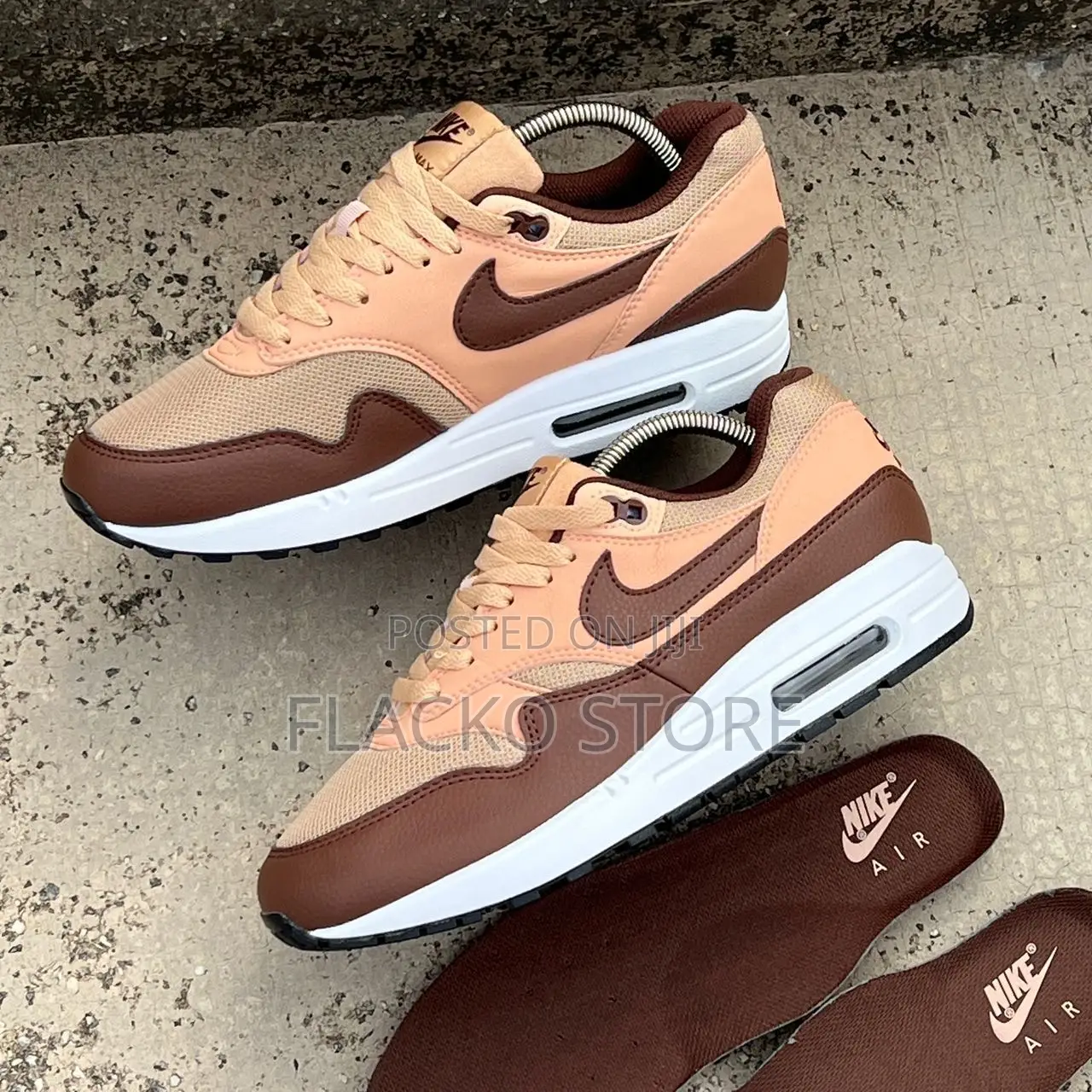 Original Nike Air Max 1 Sc Cacao Wow Sneakers