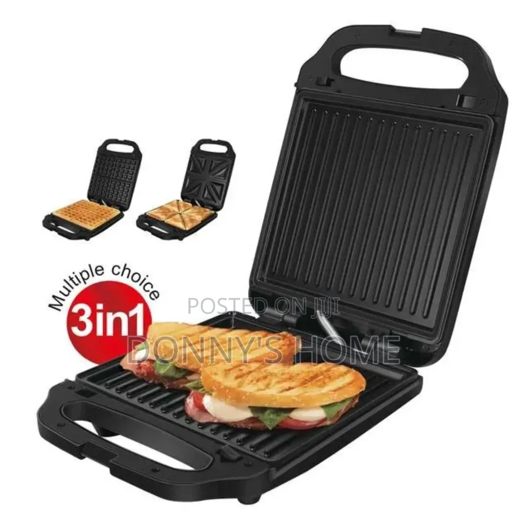Sonifer 3 in 1 Sandwich Maker (Sf-6087) 1200w