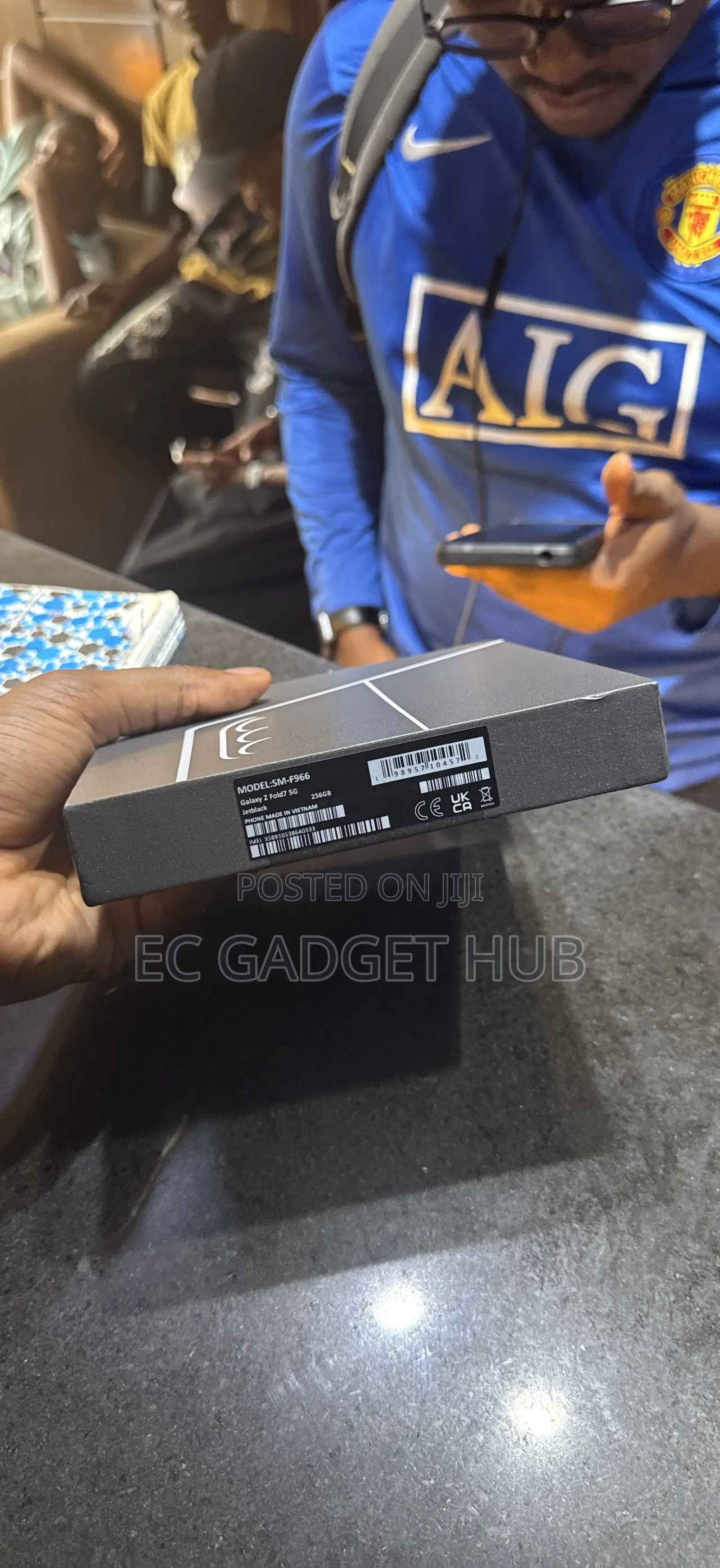 New Samsung Galaxy Z Fold7 256 GB Black