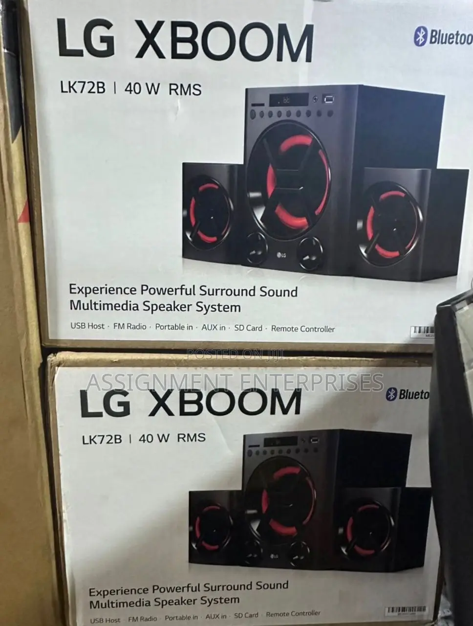 Lg Xboom Lk72b Multimedia Speaker - 40w RMS
