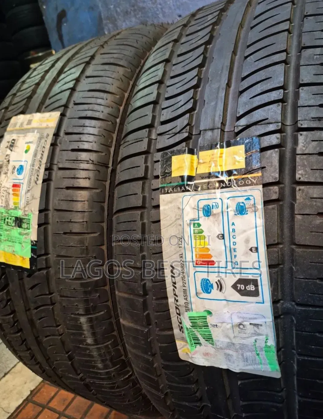 Brand New Pirelli Scorpion Zero Asimmetrico - 275/45r22 Xl 112v