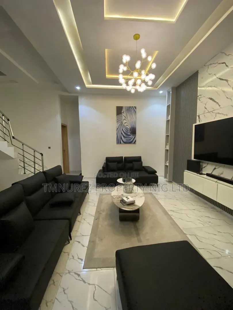 Furnished 4bdrm Duplex in Ikota for rent