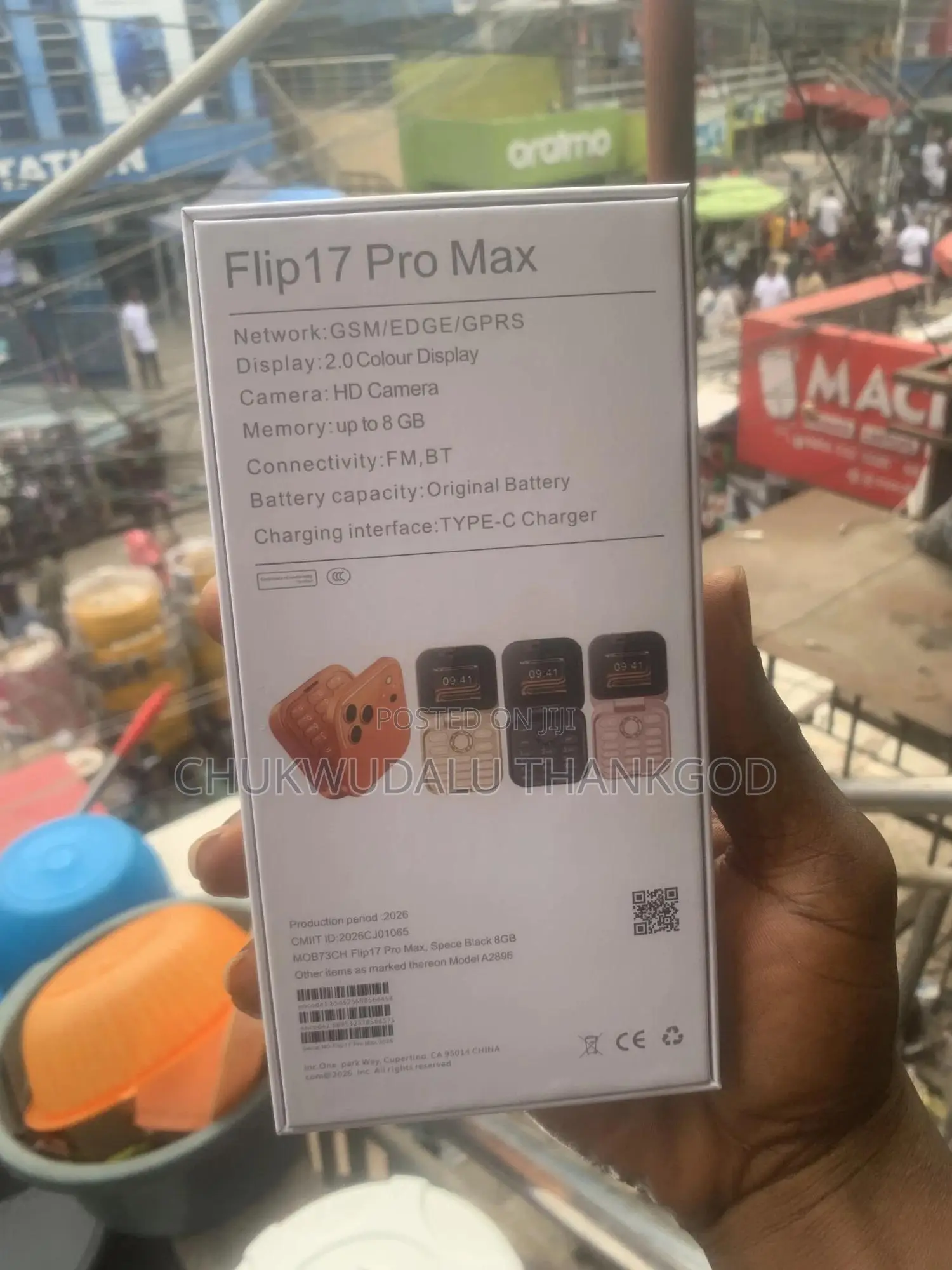 New Mobile Phone 8 GB Gold
