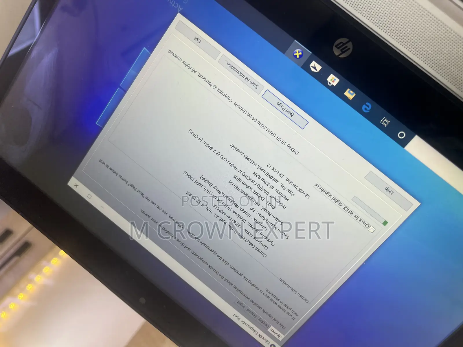 Laptop HP EliteBook 840 G4 8GB Intel Core i7 SSD 256GB