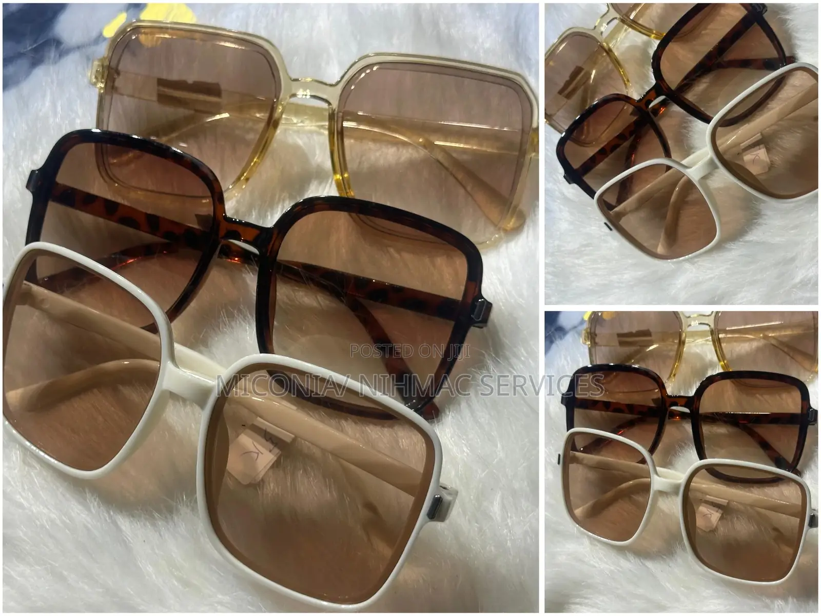 Trendy Oversized Fashion Sunglasses