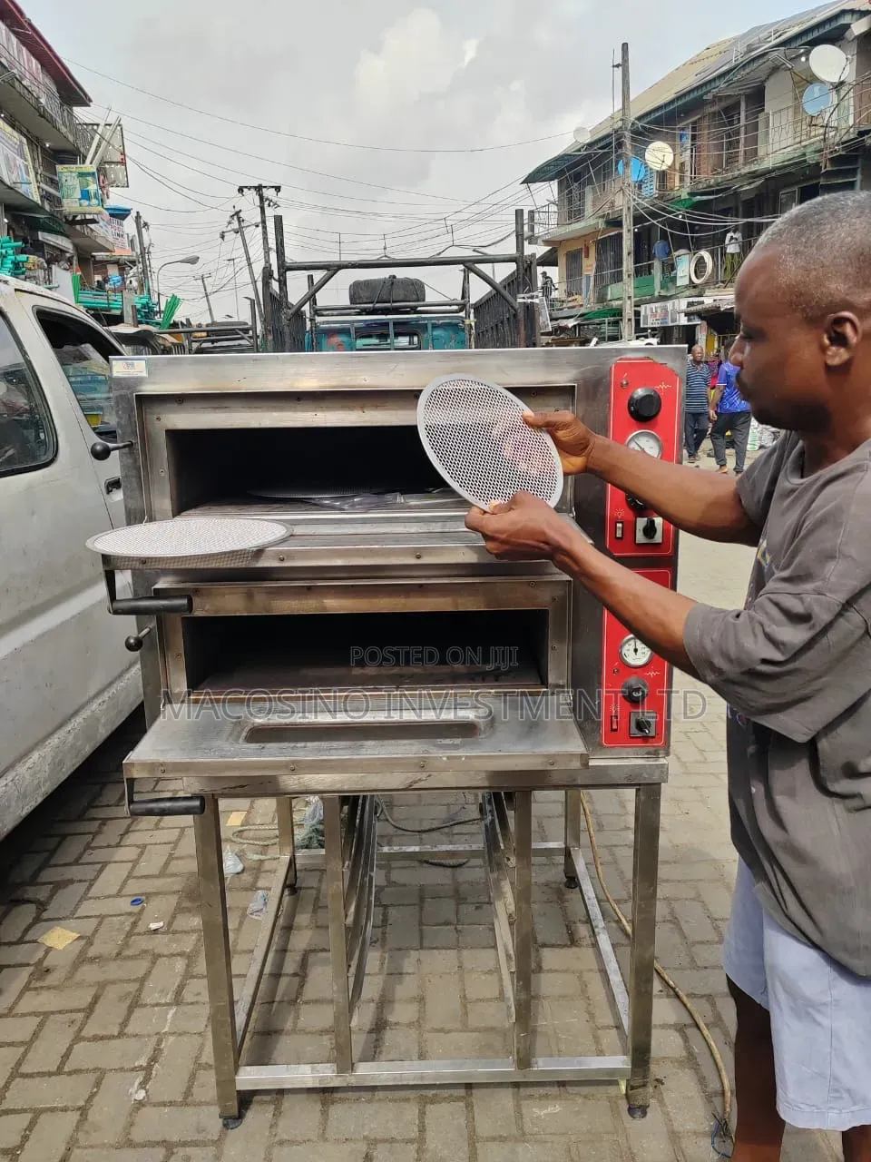 Foreign Used Commercial Electric Pizza Oven