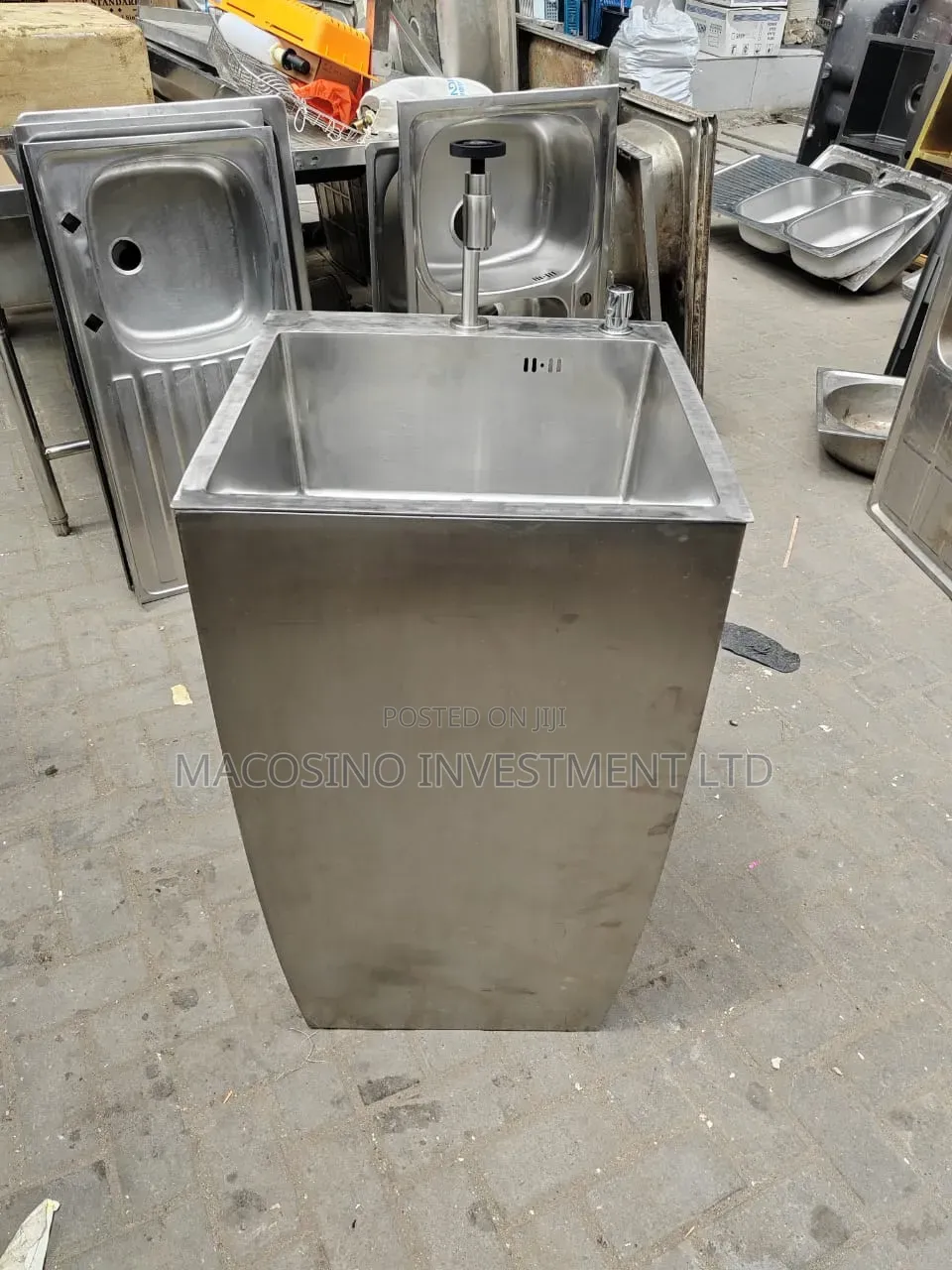 Foreign Used Foot-Operated Hand Wash Sink