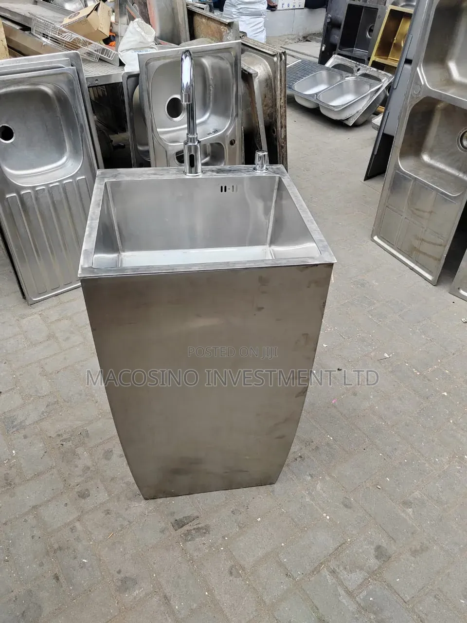 Foreign Used Foot-Operated Hand Wash Sink