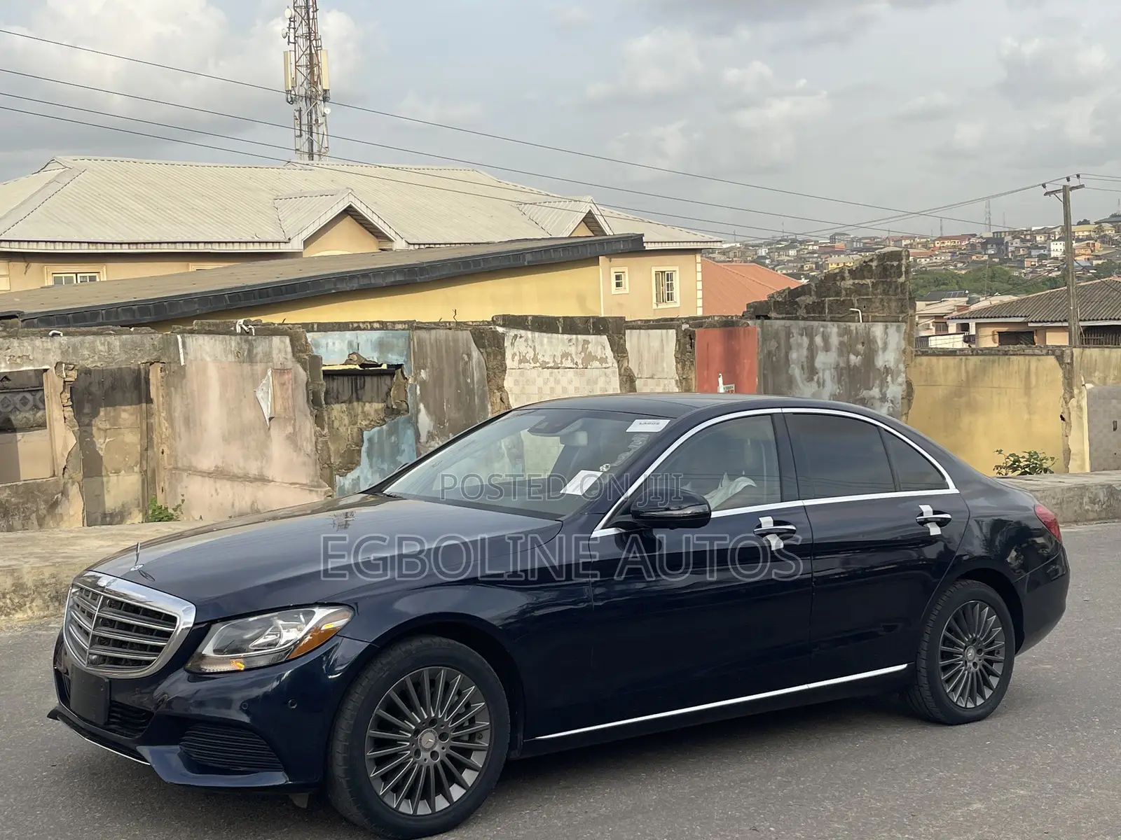 Mercedes-Benz C300 Sport 4Matic Sedan AWD (2.0L 4cyll 7A) 2016 Blue