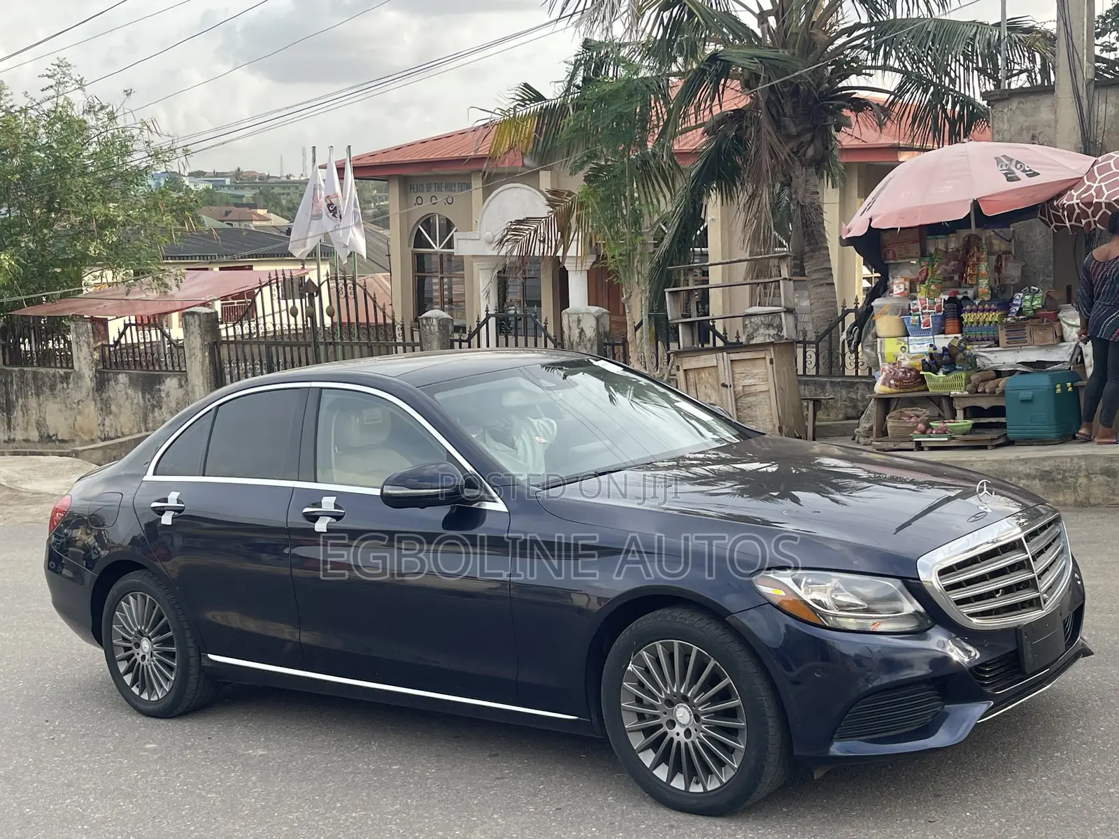 Mercedes-Benz C300 Sport 4Matic Sedan AWD (2.0L 4cyll 7A) 2016 Blue