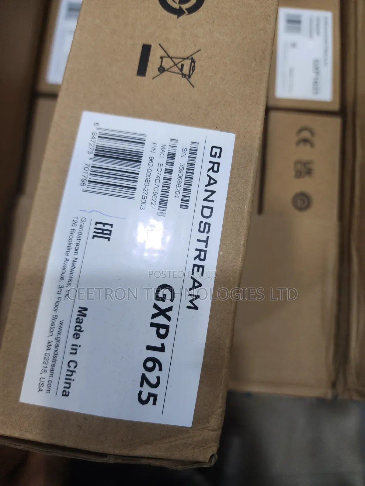 Grandstream Gxp1625 2 Line Ip Phone With Poe