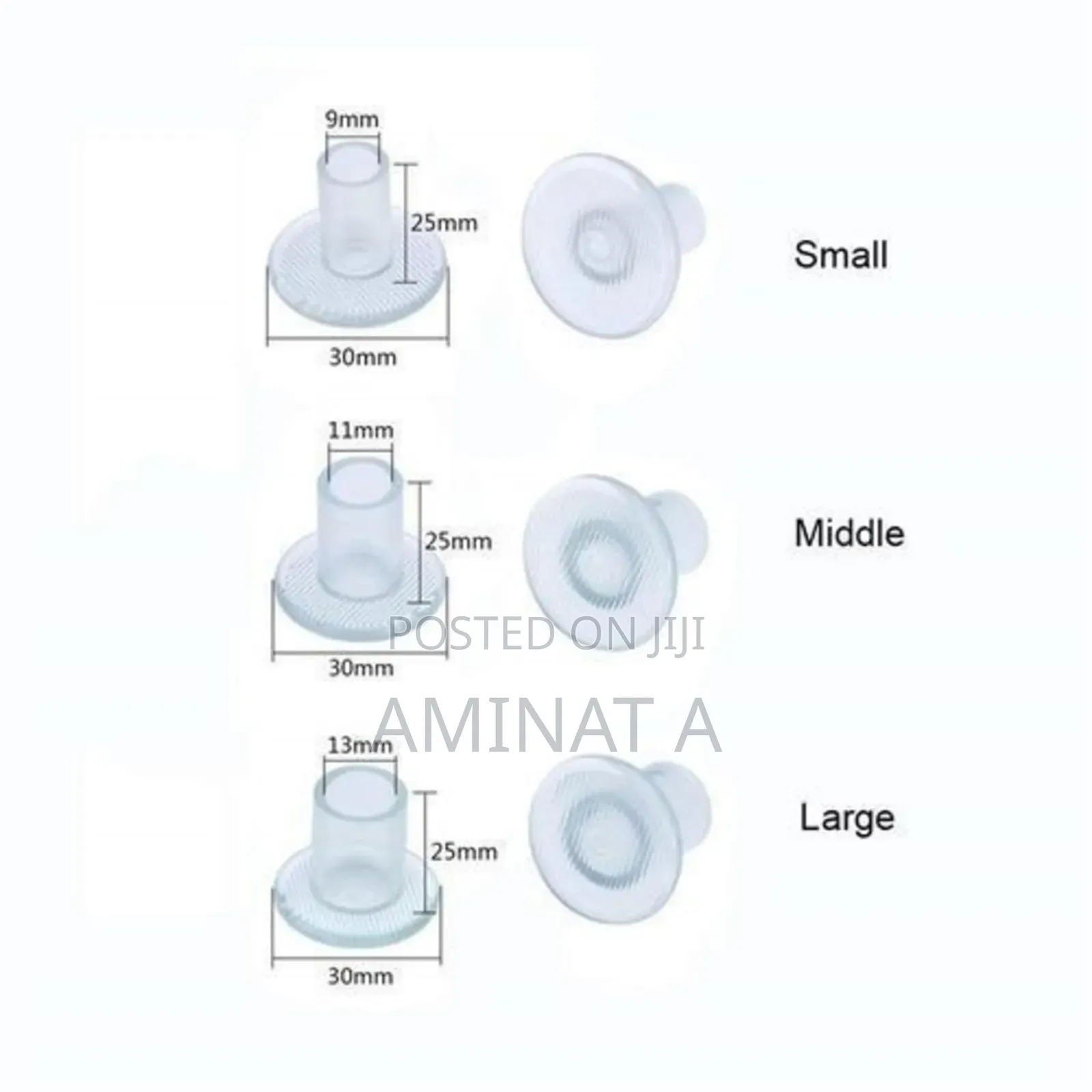 Transparent High Heel Protector - 3 Pairs