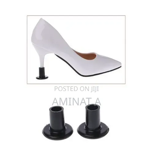 Black High Heel Protector - 3 Pairs