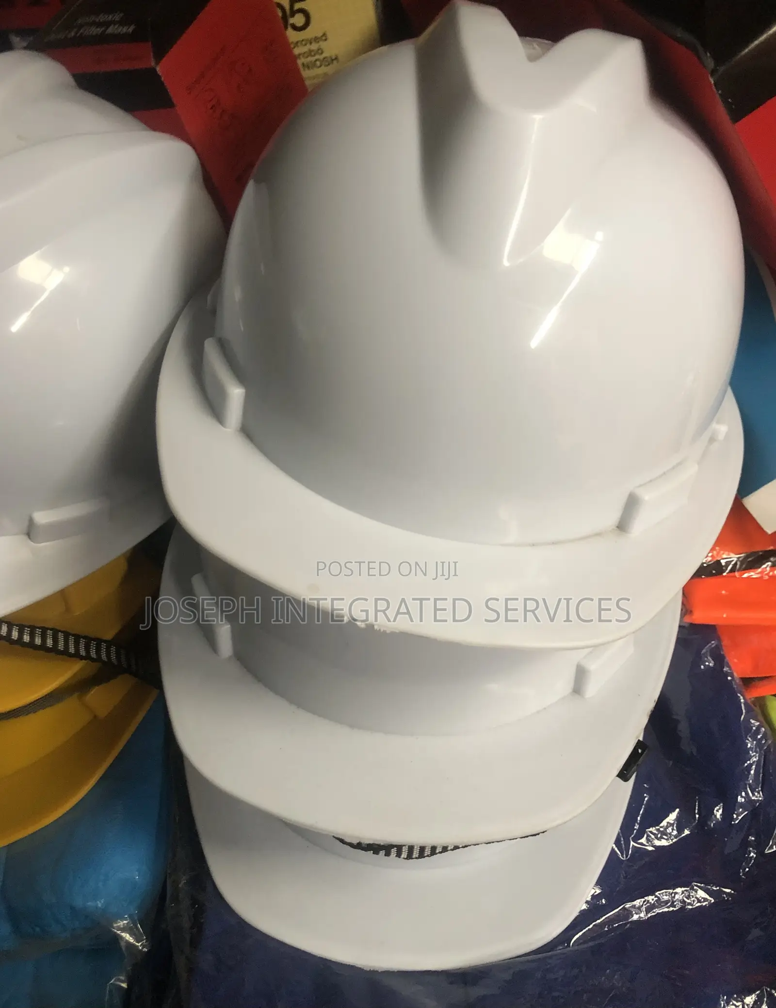 White V-gard Hard Hat Safety Helmet