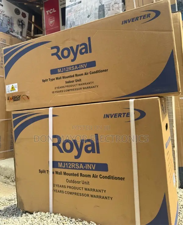 Royal 1.5hp Inverter Split Unit Ac R32gas (Mj12rsa-Inv) No Kits